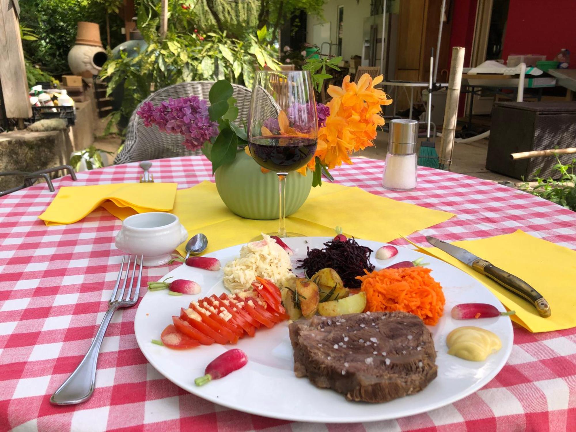 Le Jardin De La Tuilerie Alsace Hotel Pfastatt Luaran gambar